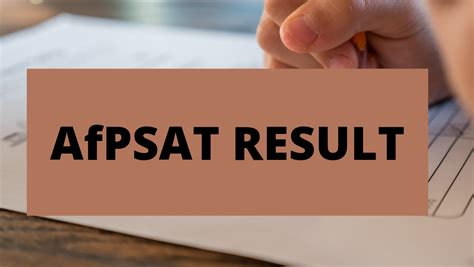 afpsat result 2021